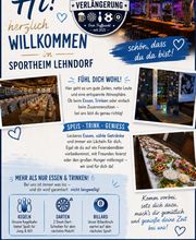 Sportheim Lehndorf „ Zur Verlängerung „Pächter Yvonne und Daniel Turturro Bild 11