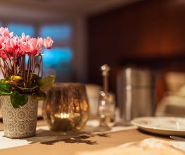 Frühstücksambiente im Boutique Hotel Rosengarten Hamburg