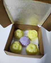 Geschenkbox gold Seifen