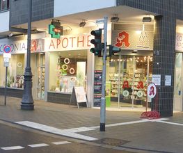 Aussenansicht der Colonia-Apotheke