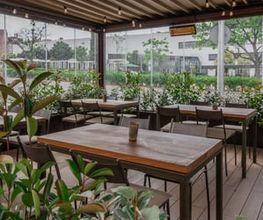 Covered terrace