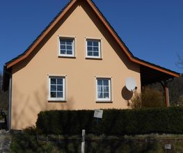 Energetische Außenfassade mit einem Wärmedämmverbundsystem (WDVS), mit einem mineralischen ökologischen Putzsystem sowie ein öko-diffusionsoffener Anstrichsystem in Melle-Oldendorf