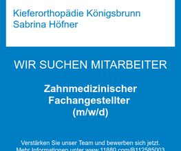 Zahnmedizinischer Fachangestellter (m/w/d)