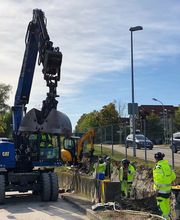 WILHELM WEIDLER GmbH & Co. KG Bauunternehmung I Tiefbau I Straßenbau I Wasserbau I Erdbau Bild 4