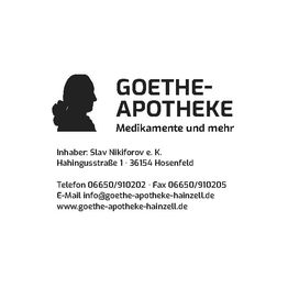 Logo der Goethe-Apotheke