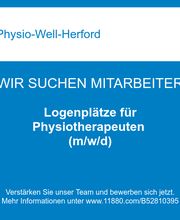 Logenplätze für Physiotherapeuten (m/w/d)