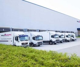Standortbild Außenbereich MEGA eG Hannover-Vahrenheide, Großhandel für Maler, Bodenleger und Stuckateure