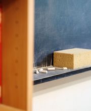 Herne-Mitte Unterrichtsraum Tafel Detail