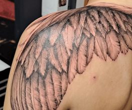 Crow Ink Tattoo Bild 5