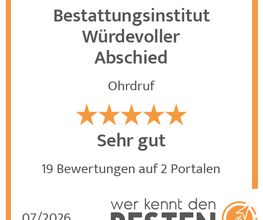 werkenntdenBESTEN.de Qualitätssiegel