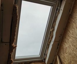 Fensterrahmen zu verkleiden