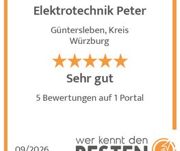 werkenntdenBESTEN.de Qualitätssiegel