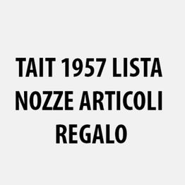 Tait 1957 Lista Nozze Articoli Regalo logo
