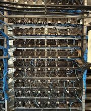 ASIC Miner Mining Farm Aircooled
