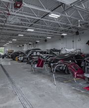 Wide Shot of Body Repair Area
