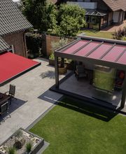 Sommergarten mit Markise