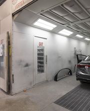 Exterior of Spray Paint Booth