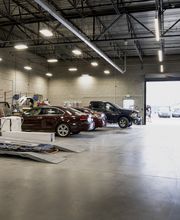 Wide Shot of Body Repair Area