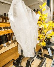 Grand quartz de 75 kg trouvé au Brésil