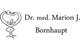 Dr. med. Marion J. Bornhaupt
