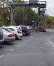 Parkplatz Bahnhof Vorderseite links in Bad Hersfeld
