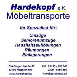 Hardekopf e.K.- Möbeltransporte