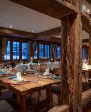 Restaurant Arvenstube, alpine chic, local food, meat, vegetarian