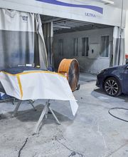 Exterior of Spray Paint Booth