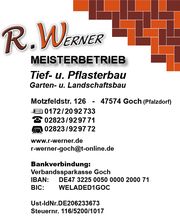 R.Werner Tief- u. Pflasterbau, Garten- u. Landschaftsbau Bild 1