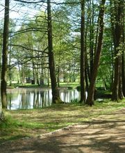 Die Wege im Schlosspark sind sehr gut begehbar.