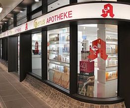 Aussenansicht der Venus-Apotheke