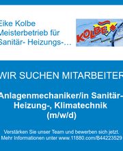 Anlagenmechaniker/in Sanitär-, Heizung-, Klimatechnik (m/w/d)