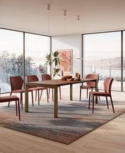 Esstisch Mod. Maleo von Willisau. Bei diesem variablen Tisch bestimmen Sie die Grösse und das Material. Ob in Massivholz, Keramik, Glas oder Kunstharz, Sie entscheiden was Ihnen gefällt.