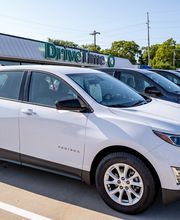 SUV's Parked in a Row