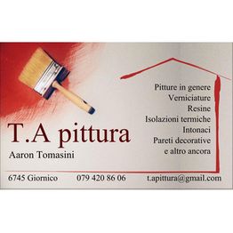 T.A pittura di Aaron Tomasini logo
