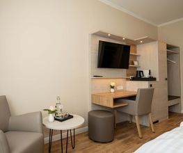 Doppelzimmer 4 zum Garten - Boutique Hotel Rosengarten Hamburg
