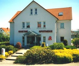Aussenansicht der Goethe-Apotheke