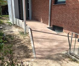 Rollstuhlgerechte Rampe