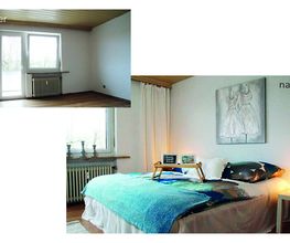 3-Fam.-Haus in Lappersdorf Vorher/Nachher Home Staging Die 5-Zi.-Whg. mit einer WFL von 106 m² diente als Musterwohnung. Das gesamte Objekte wurde an einen Globalinvestor von Kompass Immobilien Ratisbona veräußert.