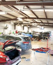 Wide Shot of Body Repair Area