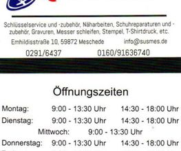 Schuh und Schlüssel Dienst Meschede Bild 1
