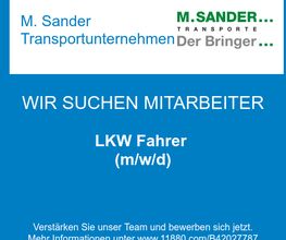 LKW Fahrer (m/w/d)