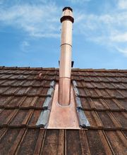 Der Kupferkamin ist langlebig und wartungsarm.