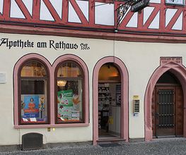Aussenansicht der Apotheke am Rathaus