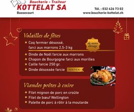 Boucherie-Traiteur Kottelat SA Bild 1