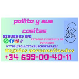 POLLITO Y SUS COSITAS
