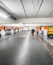 intérieur du parking Reuilly - Diderot à Paris