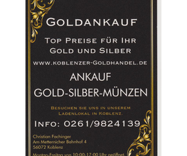Koblenzer Goldhandel Goldankauf Bild 2