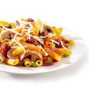 MUNDFEIN vegane Pasta Vaike mit pflanzlichem Hackfleiisch von Redefine Meat