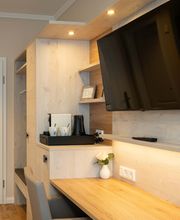 Doppelzimmer 8 zur Straße - Boutique Hotel Rosengarten Hamburg